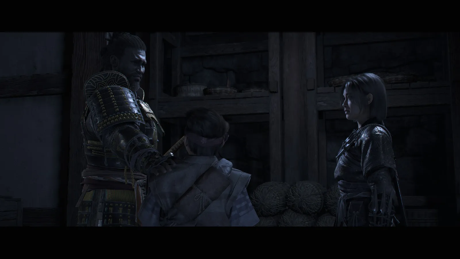 The rather heavy-handed scene where Yasuke and Naoe become allies